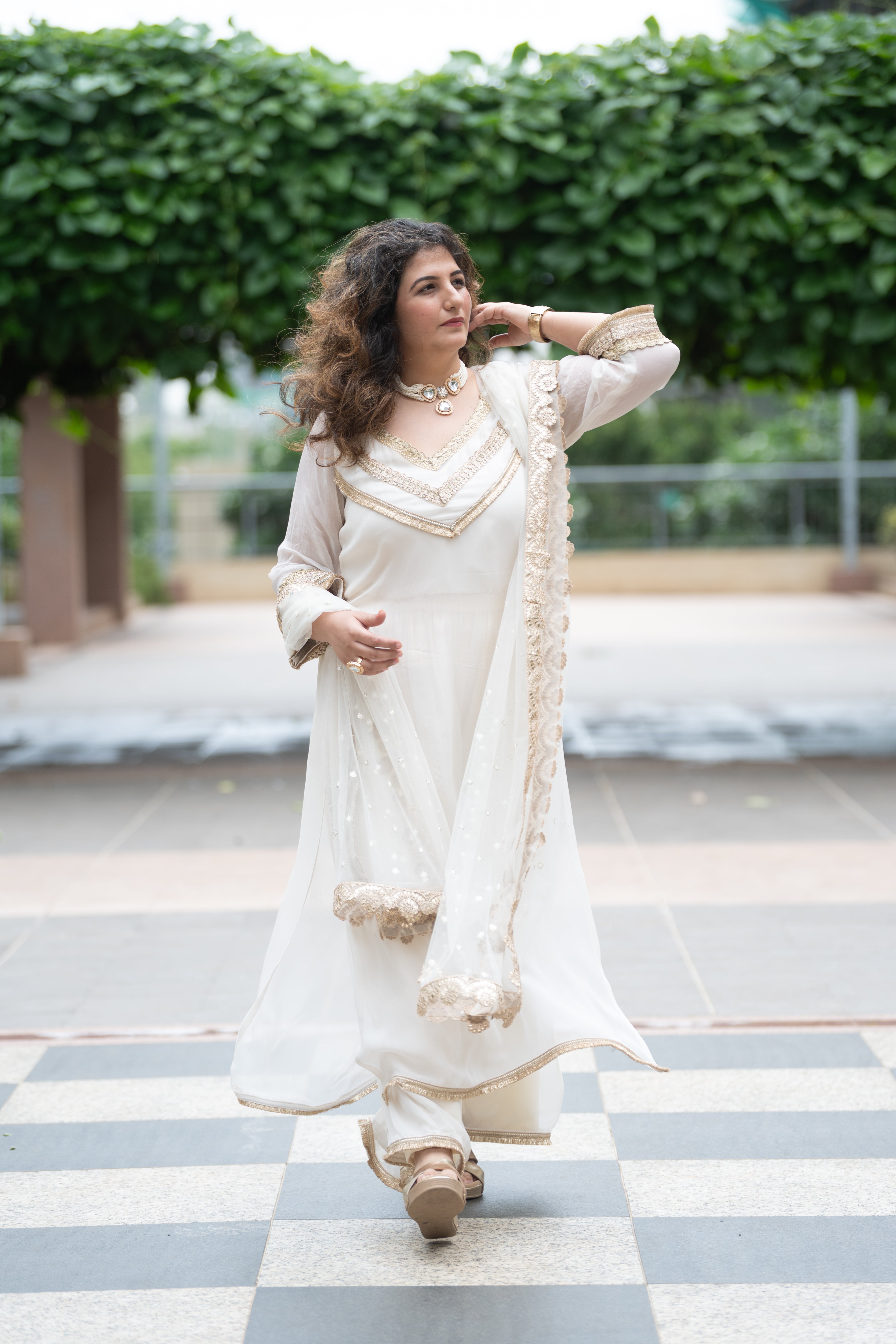 GEORGETTE KURTA