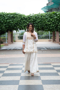 CHANDERI SHORT KURTI