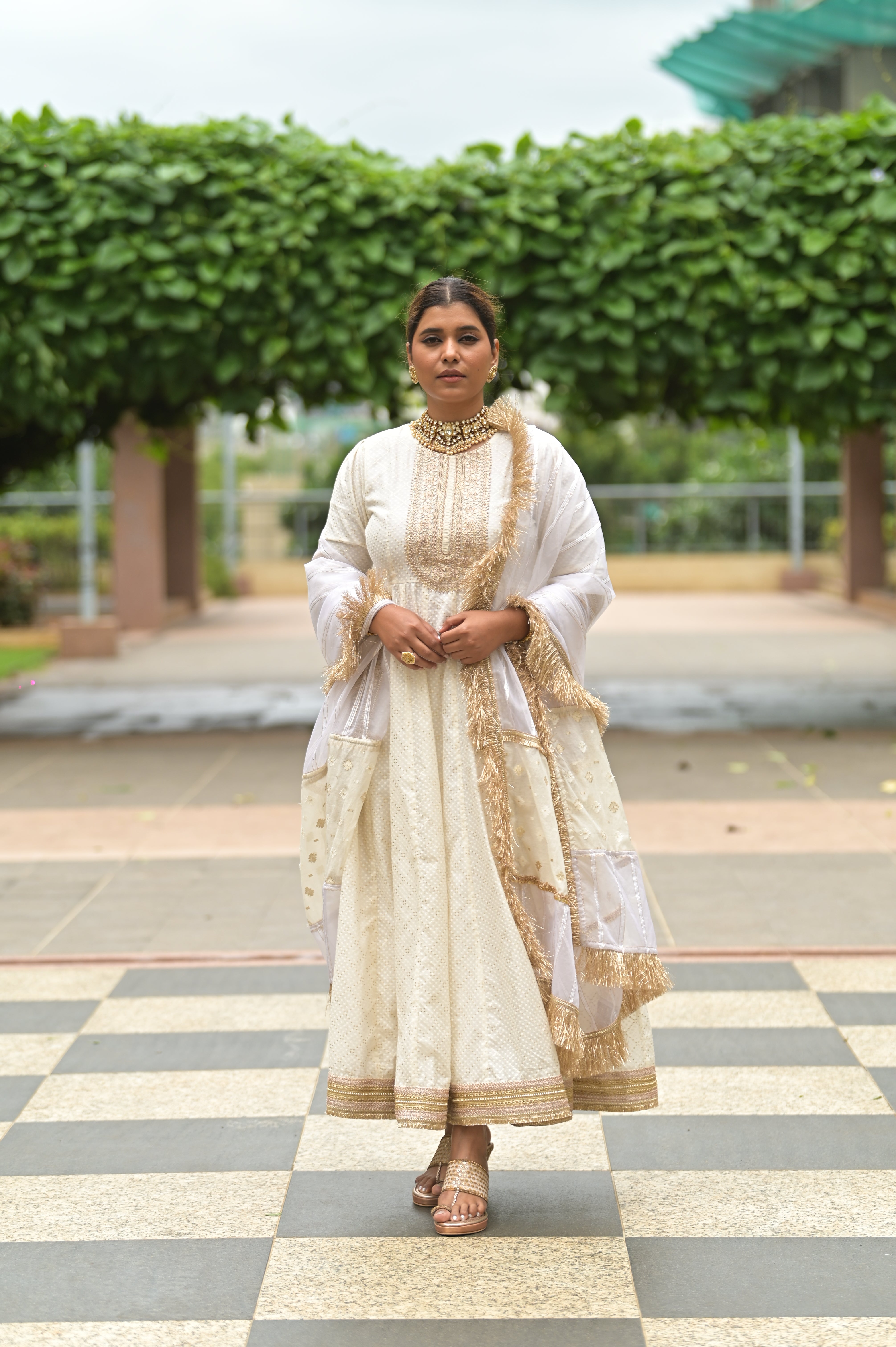 CHANDERI ANARKALI