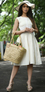 Cotton Midi Dress By Sayuri
